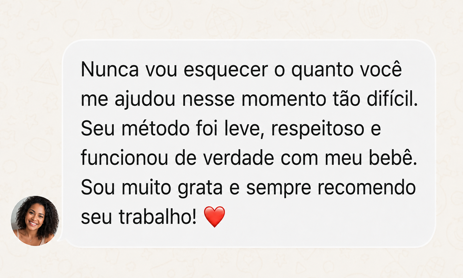 Depoimento de uma mãe sobre o Soninho Certo 5