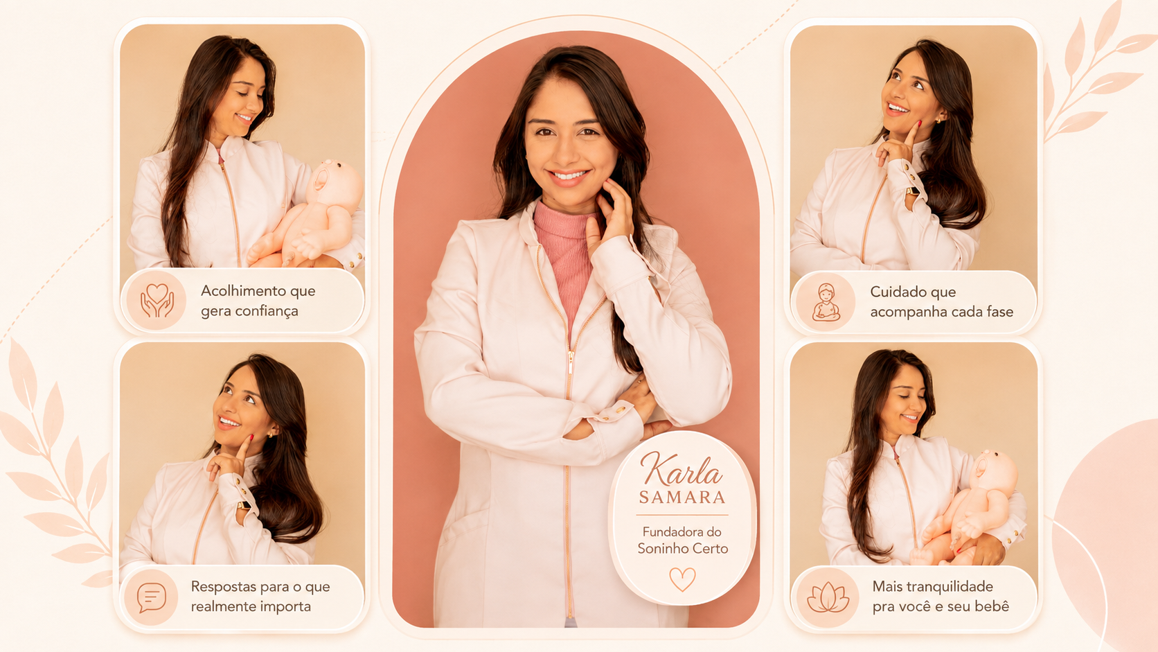 Karla Samara, enfermeira obstetra e idealizadora do Soninho Certo