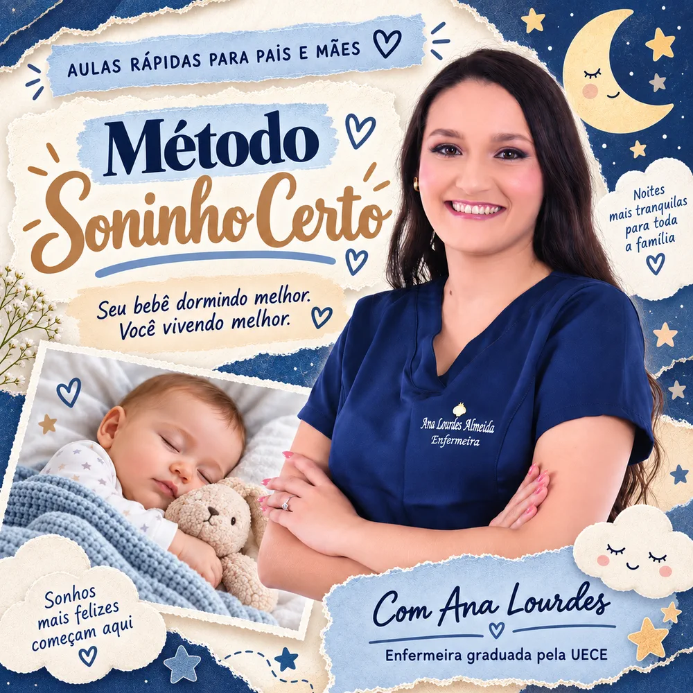 Curso Método Soninho Certo, de Ana Lourdes